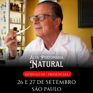 Formação Alta Perfumaria Natural - Módulo III (alunos) - Presencial - 26 e 27 de Setembro